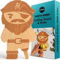Pirate Board - Cutting board with Knife