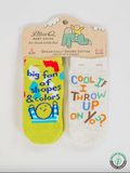 ShapesColors/ThrowUp Funny Baby Socks Set by BlueQ