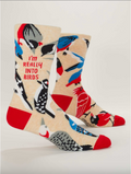 Really Into Birds Men's Socks BlueQ