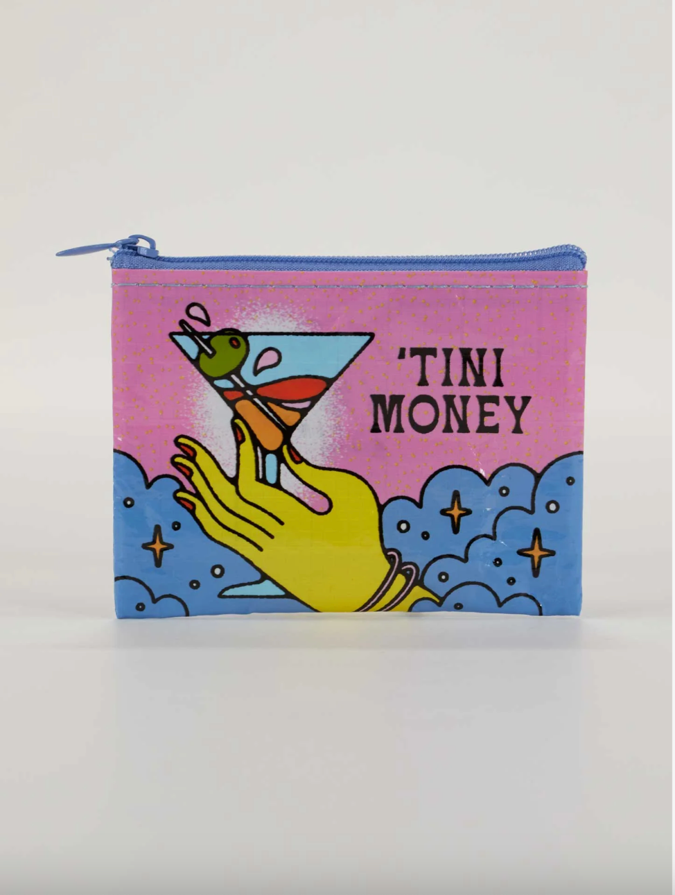 Tini Money Coin Purse Funny Coin Pouch BlueQ