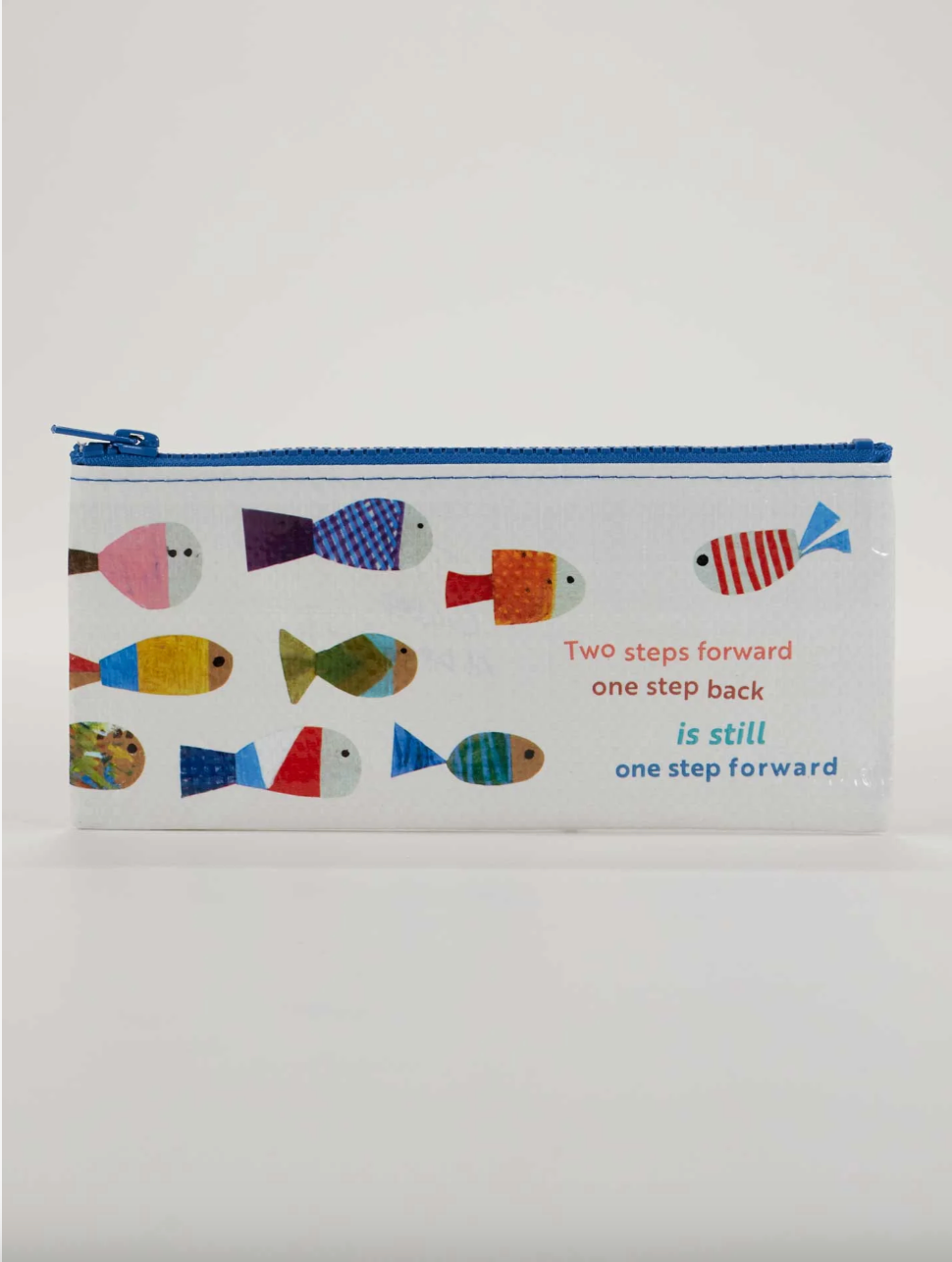 Two Steps Forward Pencil Case Funny Stationery by BlueQ