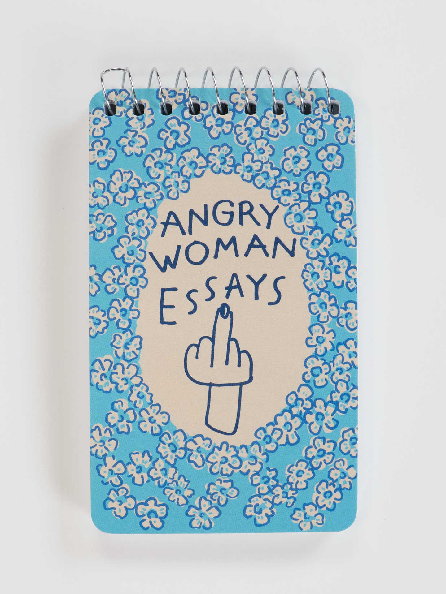 Angry Woman Essays - Spiral Notebook by Blue Q