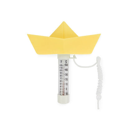 Pool Thermometer Paper Boat – Pool Accessory by Balvi