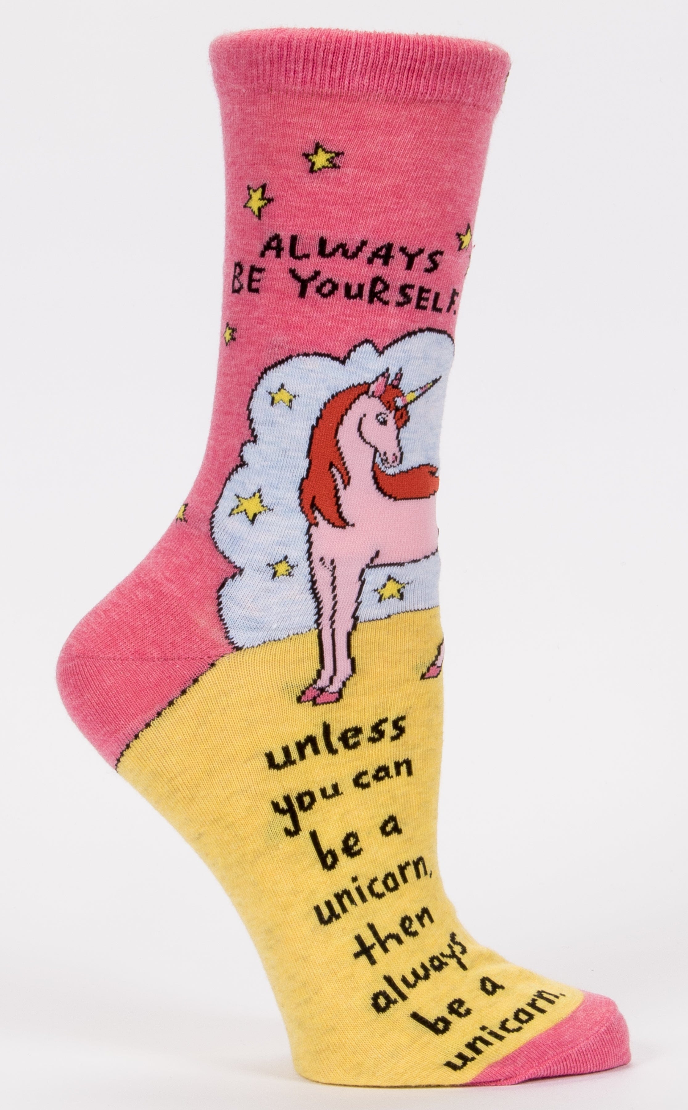 Blue Q Always Be A Unicorn - Women's Crew Socks - BlueQ Quirksy gifts australia