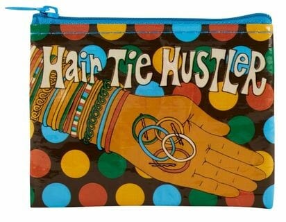 Blue Q Coin Purse - Hair Tie Hustler - Blue Q Quirksy gifts australia