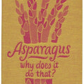 Blue Q Dish Towel - Asparagus Quirksy gifts australia