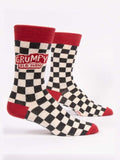 Blue Q Grumpy Old Man - Men's Crew Socks - BlueQ Quirksy gifts australia