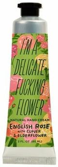 Blue Q Hand Cream - English Rose with Clover & Elderflower - Blue Q Quirksy gifts australia