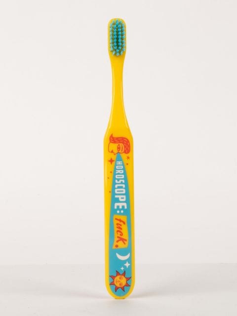 Blue Q Horoscope: Fu*k Toothbrush Quirksy gifts australia