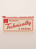 Blue Q Probably a Genius Pencil Case - BlueQ Quirksy gifts australia