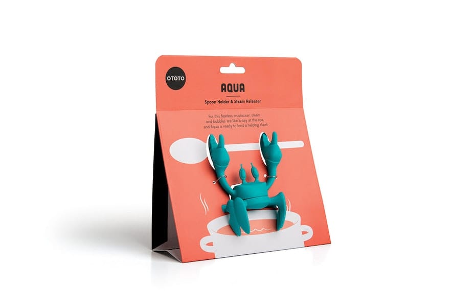 OTOTO CRAB - The ultimate Spoon Holder & Steam Releaser - OTOTO Quirksy gifts australia