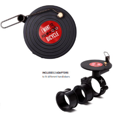 Peleg Design RecorDING - Bicycle Bell Quirksy gifts australia