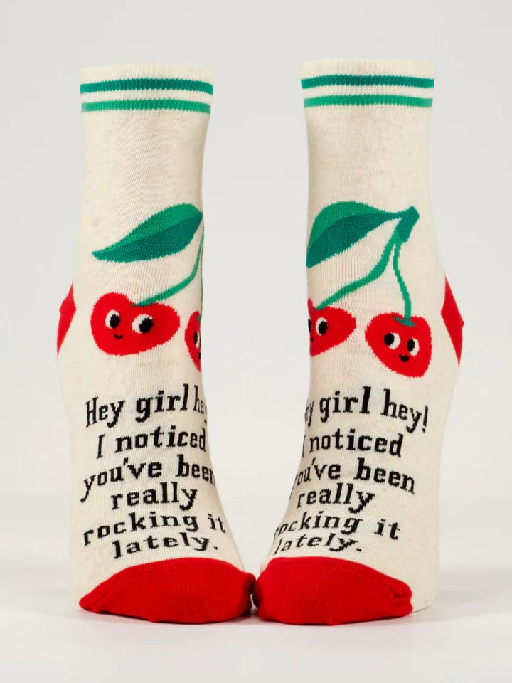 Quirksy Ankle Socks - Hey Girl Hey Quirksy gifts australia
